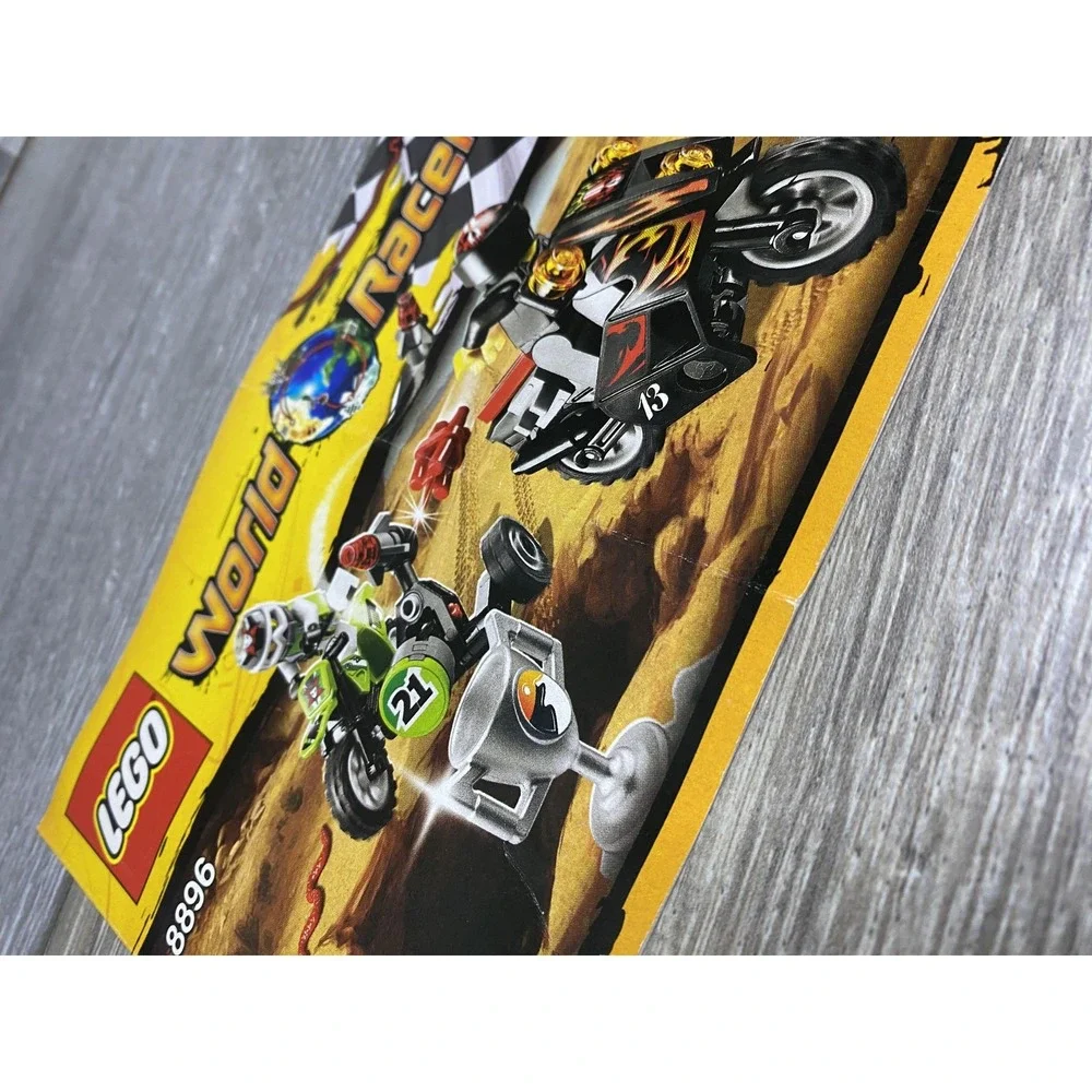 LEGO World Racers 8896 Snake Canyon Instruction Manual‎ Booklet 2010 Illustrated
